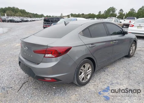 2019 Hyundai Elantra Sel z USA, uszkodzony, nr VIN 5NPD84LF2KH480548